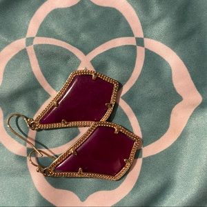 Kendra Scott - Alex Earrings - Violet Gold